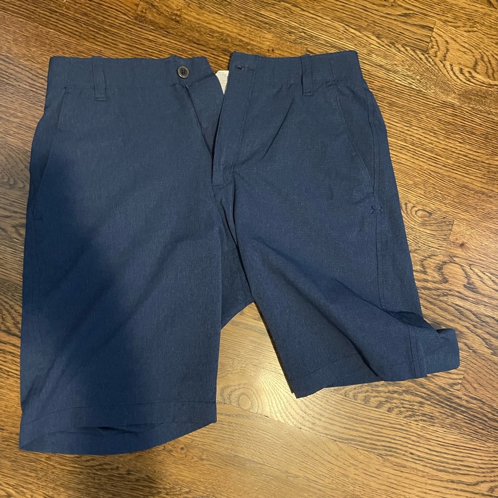 Navy under armor shorts
